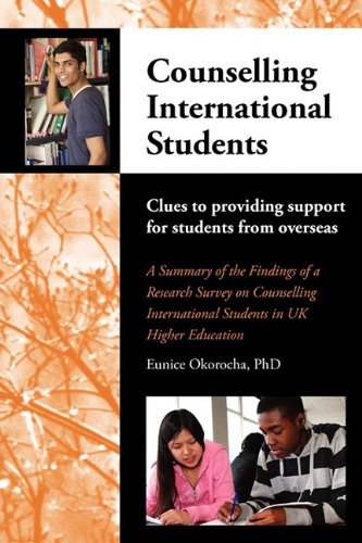 Stock image for Counselling International Students for sale by AwesomeBooks