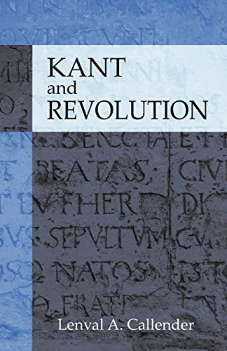 9781845494698: Kant and Revolution