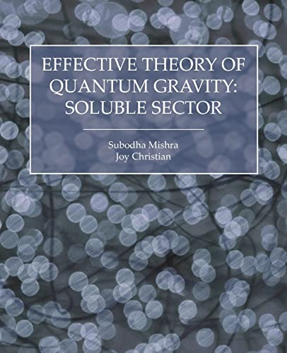 Stock image for Effective Theory of Quantum Gravity: Soluble Sector for sale by Irish Booksellers