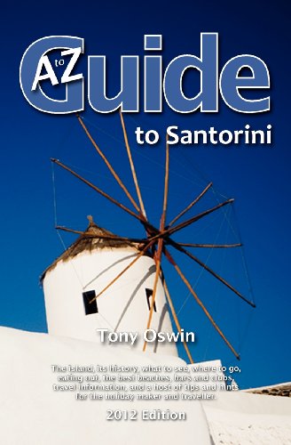 9781845495312: A to Z Guide to Santorini 2012 [Idioma Ingls]