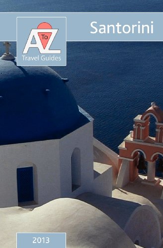 Stock image for A to Z Guide to Santorini 2013 for sale by Better World Books