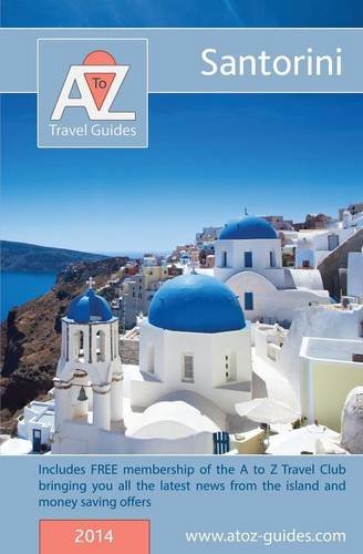 Imagen de archivo de A to Z Guide to Santorini 2014 a la venta por ThriftBooks-Atlanta