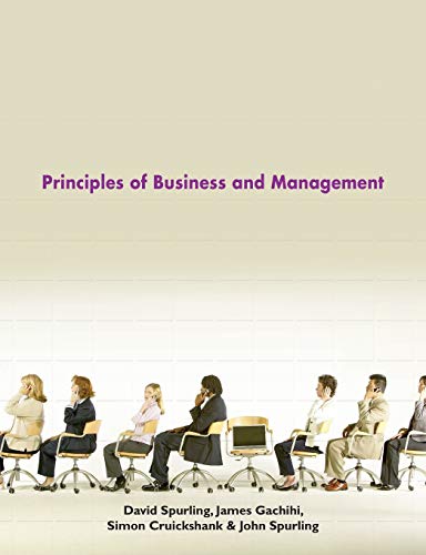 Stock image for Principles of Business and Management for sale by PBShop.store US