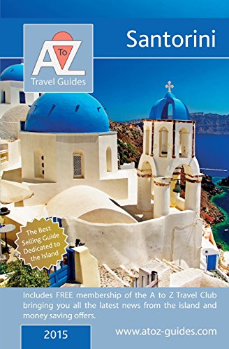 Imagen de archivo de A to Z guide to Santorini 2015 a la venta por Wonder Book