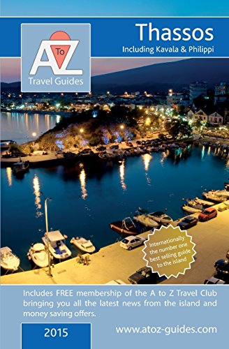 Beispielbild fr A to Z Guide to Thassos 2015, including Kavala and Philippi zum Verkauf von Bahamut Media