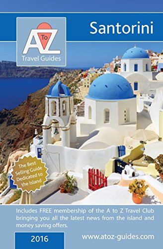 Stock image for A to Z guide to Santorini 2016 for sale by WorldofBooks
