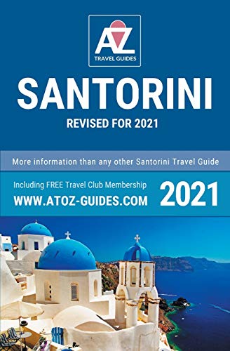 Imagen de archivo de A to Z guide to Santorini 2021 a la venta por ThriftBooks-Dallas