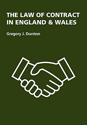 Beispielbild fr The Law of Contract in England and Wales zum Verkauf von PBShop.store US