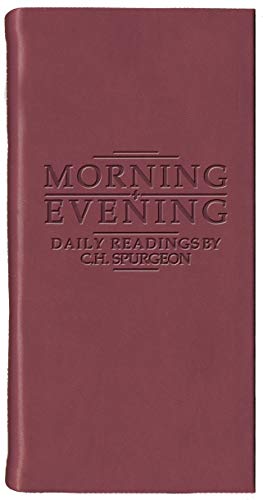 9781845500146: Morning And Evening – Matt Burgundy (Daily Readings - Spurgeon)