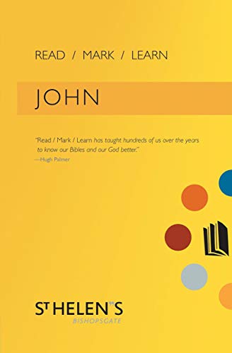 Imagen de archivo de Read Mark Learn: John: A Small Group Bible Study a la venta por Half Price Books Inc.