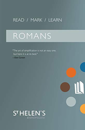 Imagen de archivo de Read Mark Learn: Romans: A Small Group Bible Study a la venta por HPB-Ruby