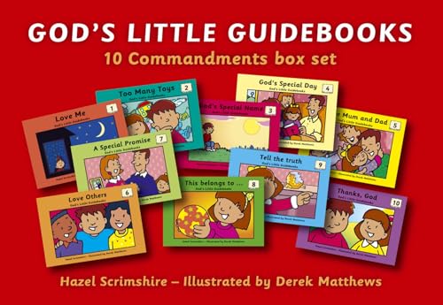 Godâ€™s Little Guidebooks â€“ Box Set: 10 Commandments Box Set (Colour Books) (9781845504458) by Scrimshire, Hazel