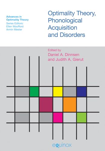 Beispielbild fr Optimality Theory, Phonological Acquisition and Disorders zum Verkauf von Blackwell's