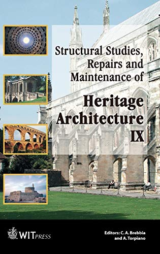 Imagen de archivo de Structural Studies, Repairs And Maintenance Of Heritage Architecture a la venta por Howard's Books