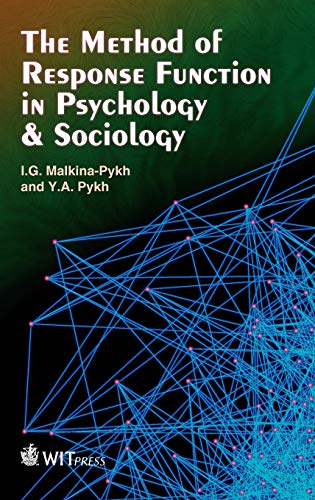 9781845646868: The Method of Response Functions in Psychology and Sociology: W/ CD