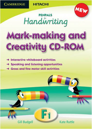 Penpals for Handwriting Foundation 1 Mark-making and Creativity CD-ROM: New Edition (9781845651725) by Budgell, Gill; Ruttle, Kate