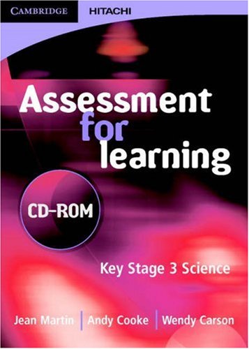 Assessment for Learning CD-ROM (9781845659608) by Martin, Jean; Cooke, Andrew; Frobisher, Kevin