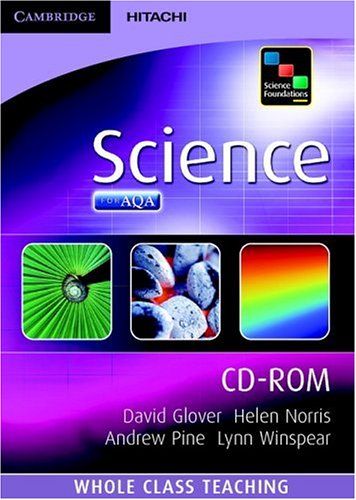 Science Foundations Science Whole Class Teaching CD-ROM (Science Foundations Third Edition) (9781845659684) by Pine, Andrew; Martin, Jean; Norris, Helen; Glover, David; Winspear, Lynn; Milner, Bryan