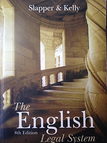 English Legal System Q&A 2006-2007 (Questions and Answers) (9781845680015) by Kelly, David; Slapper, Gary