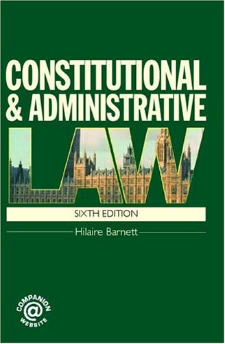 Beispielbild fr Constitutional & Administrative Law zum Verkauf von WorldofBooks