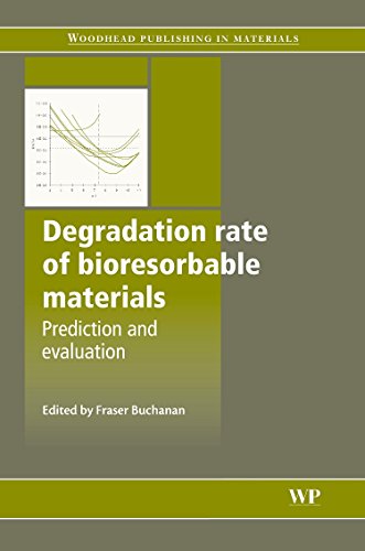 9781845693299: Degradation Rate of Bioresorbable Materials: Prediction and Evaluation (Woodhead Publishing Series in Biomaterials)