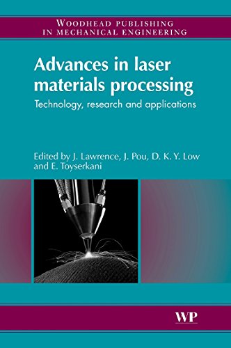 Stock image for Advances In Laser Materials Processing Technology: Technology, Research And Application for sale by Basi6 International