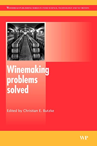 Imagen de archivo de Winemaking Problems Solved (Woodhead Publishing Series in Food Science, Technology and Nutrition) a la venta por Chiron Media