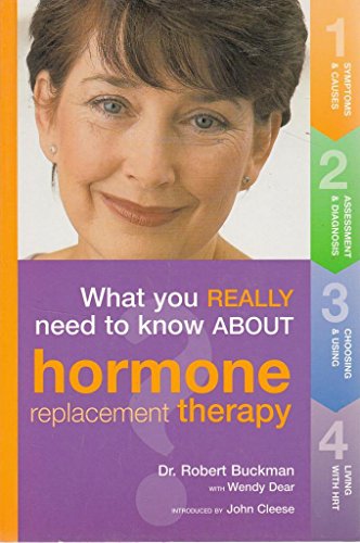 Beispielbild fr What You Really Need to Know about Hormone Replacement Therapy zum Verkauf von Books Puddle