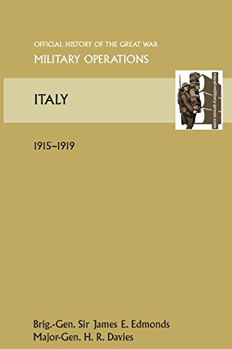 Stock image for Italy 1915-1919. Official History of the Great War Other Theatres for sale by Chiron Media