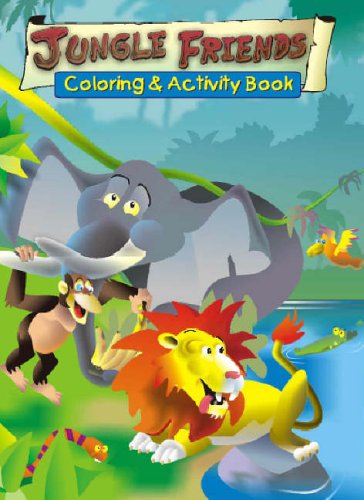 Imagen de archivo de Jungle Friends Colouring and Activity a la venta por WorldofBooks