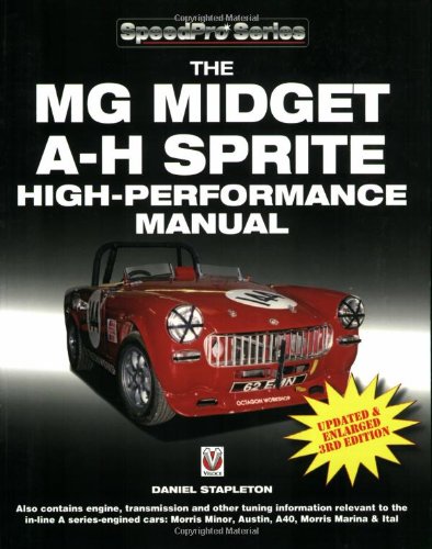 9781845841423: The MG Midget and Austin Healey Sprite High Performance Manual (Speedpro) (Speedpro Series)
