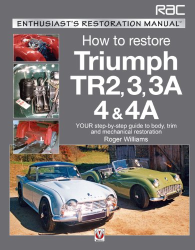 Stock image for How to Restore Triumph TR2, 3, 3A, 4 & 4A: Your step-by-step guide to body, trim and mechanical restoration (Enthusiast's Restoration Manual) for sale by ReadAmericaBooks