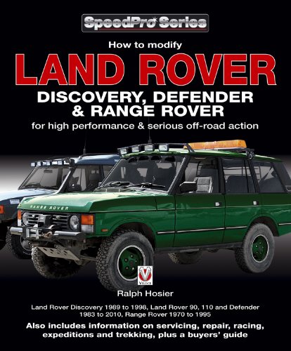 Stock image for Land Rover Discovery, Defender & Range Rover: How to Modify for High Performance & Off-Road Action (Speedpro Series) for sale by AwesomeBooks