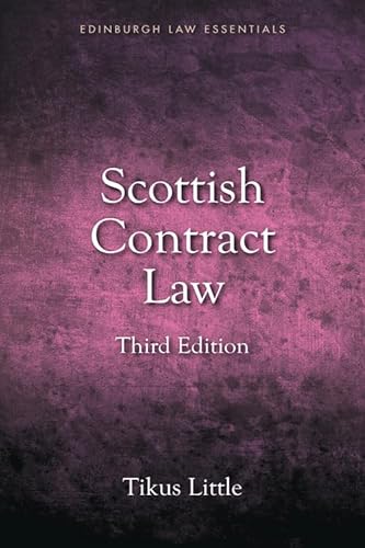 9781845861513: Scottish Contract Law Essentials (Edinburgh Law Essentials)