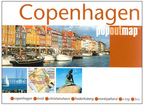 Copenhagen (Popout Maps) - Group, Map
