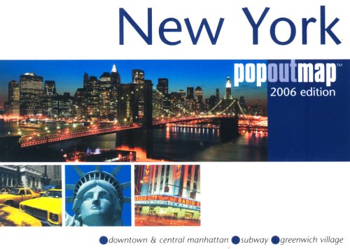 Map New York (Popout Map) (9781845876135) by Compass Maps