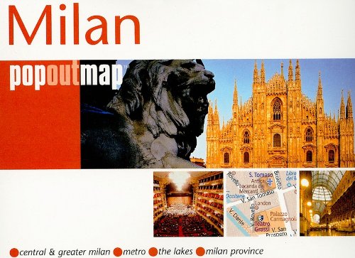 9781845876593: Milan (Popout Maps & Travel Guides)