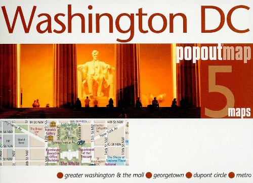 Stock image for Compass Maps Popoutmap Washington, Dc: 5 Maps for sale by Ebooksweb