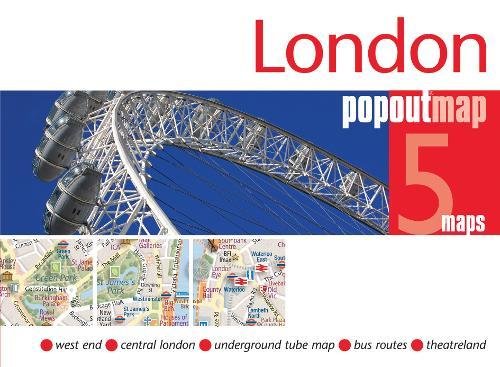Beispielbild fr London PopOut Map: pop-up city street map of London city centre - folded pocket size travel map with transit map included (PopOut Maps) zum Verkauf von WorldofBooks