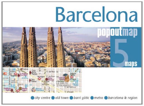 Beispielbild fr Barcelona PopOut Maps (PopOut Maps) zum Verkauf von medimops