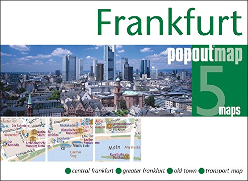 Frankfurt PopOut Map (PopOut Maps) - Maps, Popout