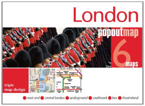 Beispielbild fr London PopOut Map: 3 PopOut Maps in One (Footprint PopOut Maps) zum Verkauf von Reuseabook