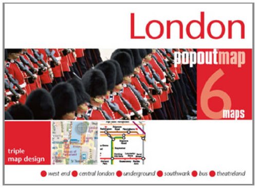 Stock image for London PopOut Map: 3 PopOut Maps in One (Footprint PopOut Maps) for sale by WorldofBooks