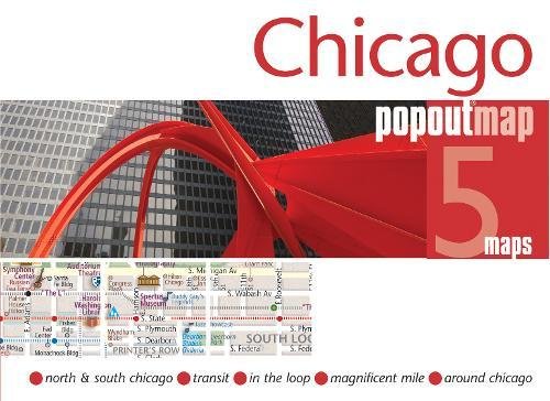 Stock image for Chicago PopOut Map (PopOut Maps) for sale by WorldofBooks