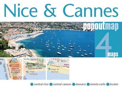 Nice Cannes PopOut Map (PopOut Maps) - Maps, PopOut