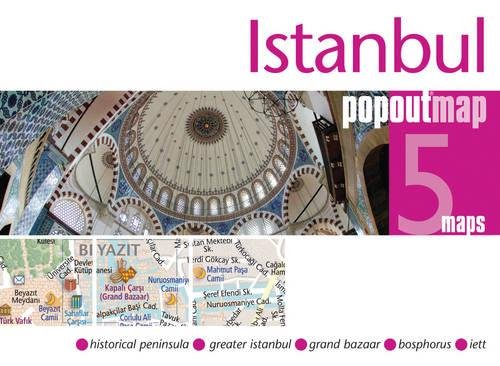 Istanbul PopOut Map - pop-up Istanbul city map (PopOut Maps) - PopOut Maps