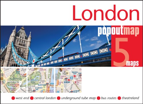 Beispielbild fr London PopOut Map - handy, pocket-size pop up map of London (Popout Maps): (edition 2014) zum Verkauf von WorldofBooks