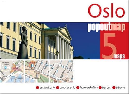 Oslo PopOut Map (PopOut Maps) - Maps, PopOut