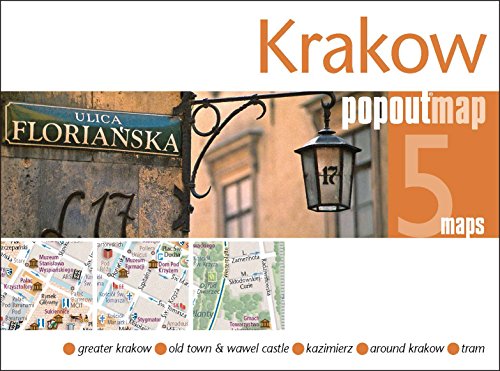 Imagen de archivo de Krakow PopOut Map: Handy pocket-size pop up city map of Krakow (PopOut Maps) a la venta por GoldBooks