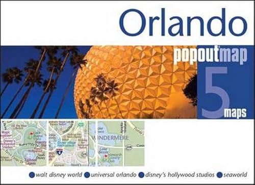 Imagen de archivo de Orlando PopOut Map - handy pocket size pop-up map of Walt Disney World and Orlando Florida: Handy pocket size pop up map of Orlando and Walt Disney World Resort (PopOut Maps) a la venta por WorldofBooks